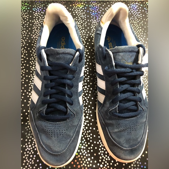 Men’s Blue suede Adidas SKATEBOARDING sneakers!!! - Picture 14 of 15